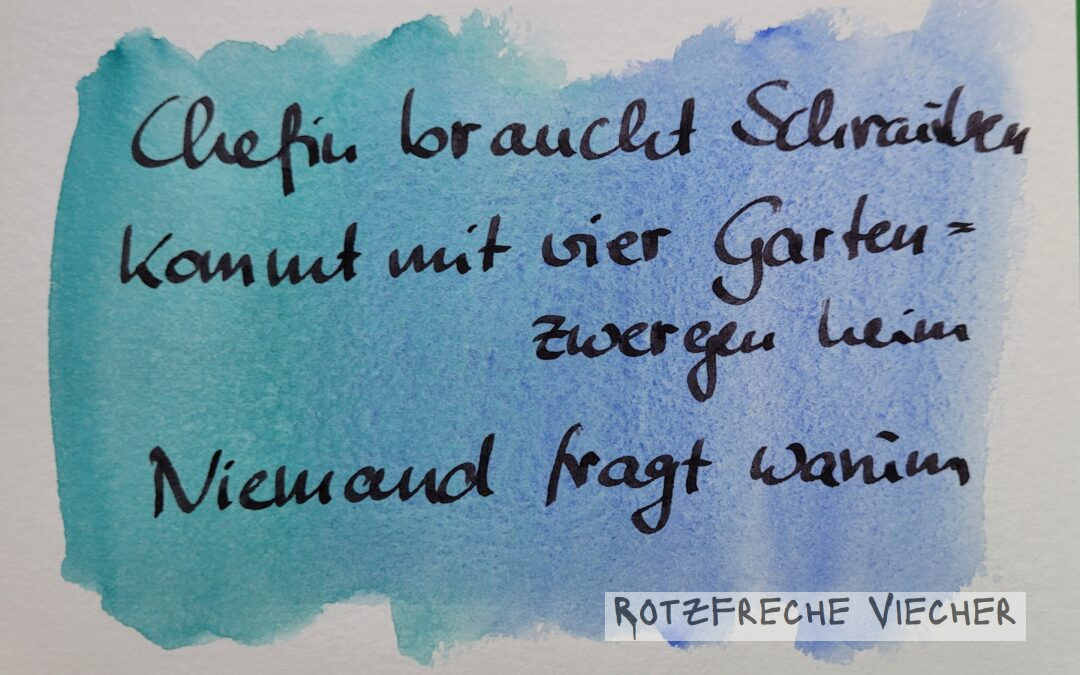 Contentmanagerin braucht Schrauben